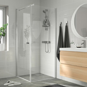 OPPEJEN Corner shower, 86x86x202 cm