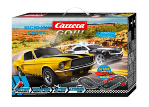 Carrera GO!!! Highway Chase Action & Ramp Track 4.3m 6+