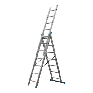 MacAllister 3 x 7 Step Combination Ladder