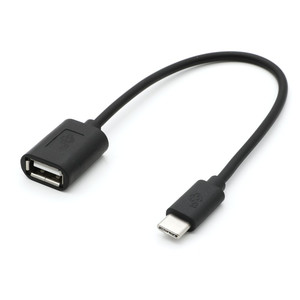 TB Cable OTG USB AF - USB C 15cm, black