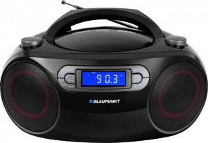 Blaupunkt CD Player, MP3 & Radio Boombox FM PLL CD/MP3/USB/AUX/Clock/Alarm