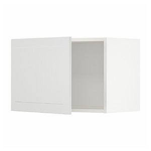 METOD Wall cabinet, white/Stensund white, 60x40 cm