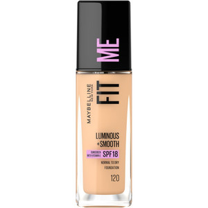 MAYBELLINE Fit Me! Luminous+Smooth Face Foundation 120 Classic Ivory 30ml