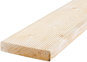 Wood Deck Board DLH 24 x 145 x 2500 mm, spruce