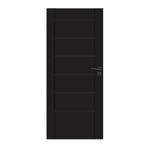 Stira Internal Door Toreno 80, left, premium black