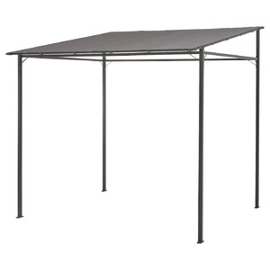 GUNNÖN Gazebo, dark grey, grey, 238x233 cm