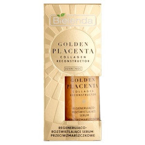 Bielenda Golden Placenta Collagen Reconstructor Regenerating & Illuminating Day/Night Serum 30g