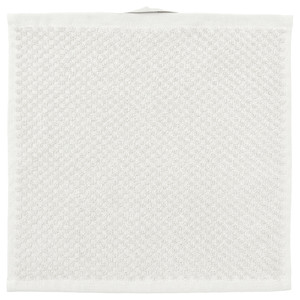 GULVIAL Washcloth, white, 30x30 cm
