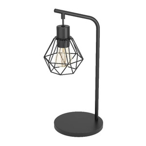 GoodHome Table Lamp Smertrio 1-bulb E27, black
