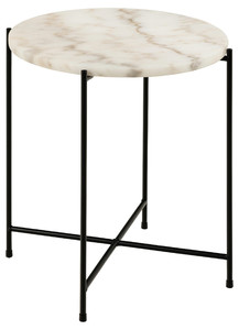 Coffee Table Avila, high, white marble