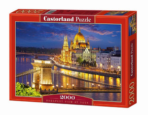 Castorland Jigsaw Puzzle Budapest View at Dusk 2000pcs