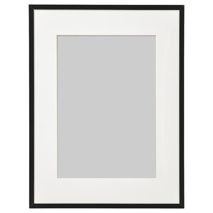 LOMVIKEN Frame, black, 30x40 cm