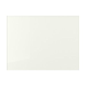 FÄRVIK 4 panels for sliding door frame, white glass, 75x236 cm