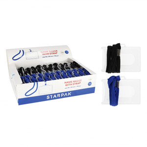 Starpak Name Badge with Strap 50pcs