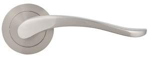 Door Handle Gato Balen, brushed nickel