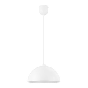GoodHome Pendant Lamp Songor E27 38cm, white