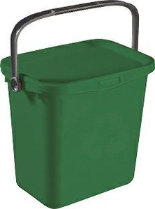 Curver Waste Sorting Container Multiboxx Bio 6l, green