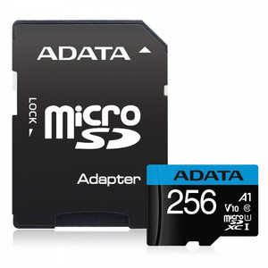 Adata microSDXC Card XPG 256GB UHS I U3 Class10 100/85 MB/s