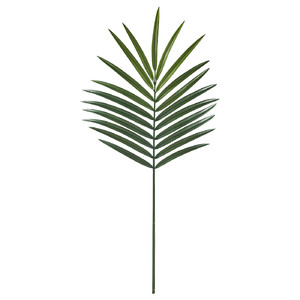 SMYCKA Artificial leaf, in/outdoor/palm green, 100 cm