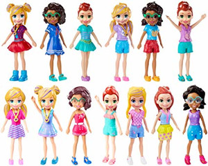 Polly Pocket Figure FWY19, 1pc, assorted models, 4+