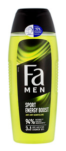 Fa Men Sport Double Power Boost Body & Hair Shower Gel 400ml