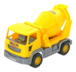 Concrete Mixer Truck, assorted colours, 3+