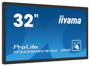Iiyama ProLite 32" Monitor AMVA, FHD, HDMIx2, DP,RJ45 TF3239MSC-B1A