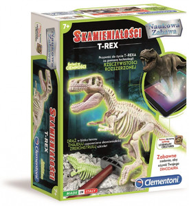 Clementoni T-Rex Fluorescent Fossil 7+