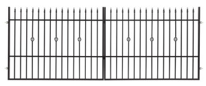 Double Swing Gate Steel 400 x 150 cm