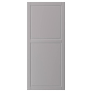 BODBYN Door, grey, 60x140 cm