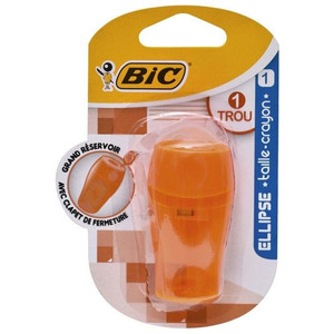 BIC Sharpener Ellipse 1pc, assorted colours