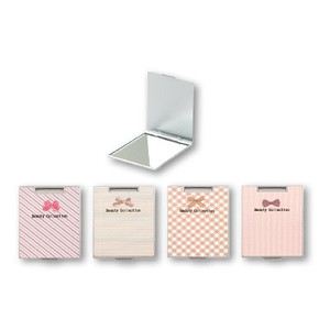 Beauty Collection Square Pocket Mirror 1pc, random patterns
