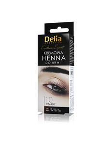 Delia Cosmetics Eyebrow Henna Cream No. 1.0 Black 15ml 