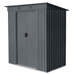 GoodHome Metal Garden Shed  1.9sqm