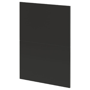 METOD 2 fronts for dishwasher, Nickebo/matt anthracite, 60 cm