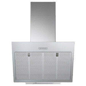 BEMÖTA Wall mounted extractor hood, stainless steel