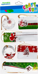 Christmas Gift Tags 12pcs