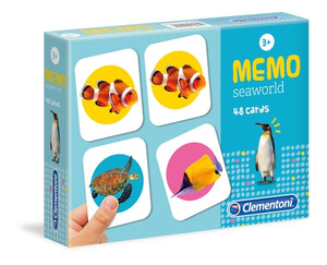 Clementoni Memory Game Memo Seaworld 3+