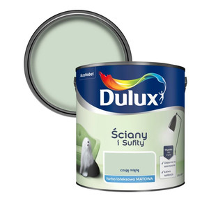 Dulux Walls & Ceilings Matt Latex Paint 2.5l sweet mint