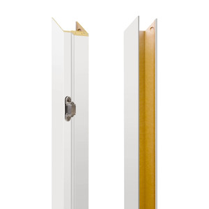 Adjustable Door Frame Jamb 135-155 mm, left, chalk-white