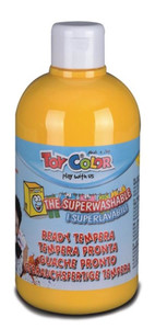 Toy Color Tempera Paint 1000ml, dark yellow