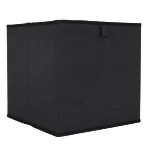 Storage Box 30x30cm, Poli, black