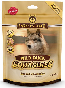Wolfsblut Dog Snack Squashies Wild Duck 300g