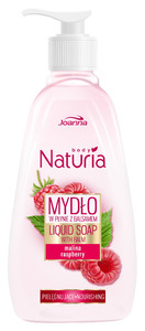 Joanna Naturia Body Liquid Soap with Balm Raspberry 500ml