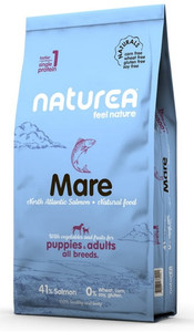 Naturea Dog Naturals Mare Puppy & Adult North Atlantic Salmon Dry Dog Food 12kg