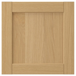 FORSBACKA Door, oak, 40x40 cm