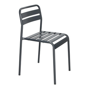 Chair Terra, outdoor, anthracite