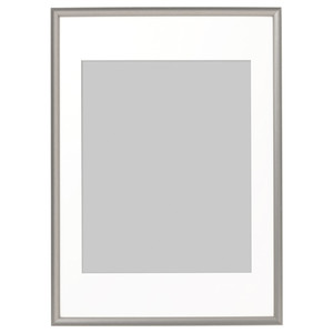 SILVERHÖJDEN Frame, silver-colour, 50x70 cm