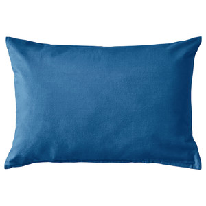 SANELA Cushion cover, blue, 40x58 cm