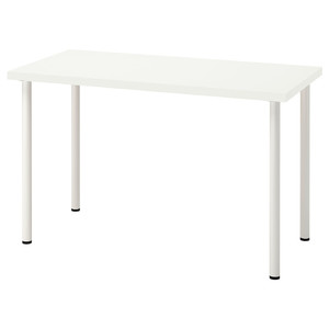 LAGKAPTEN / ADILS Desk, white, 120x60 cm